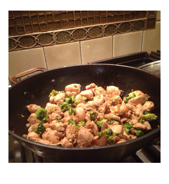 Sophie And Hannah’s Chicken And Broccoli Stir-Fry